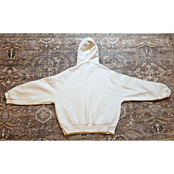 Fear of God Essentials Pullover Hoodie Silver Cloud Men’s L Streetwear FOG - Picture 3 of 6
